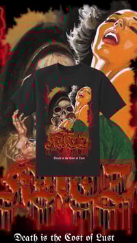 Image 1 of Death is the Cost of Lust T-shirts
