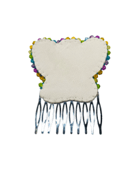 Image 4 of Neon Butterfly Hair Comb 