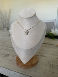 Image 1 of Bubble cross necklace