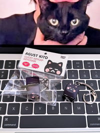 Image 2 of Agust KitD Clicky Keycap Keychain