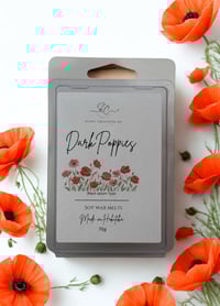 Dark poppies (Black Opium Type)  clamshell wax melts 