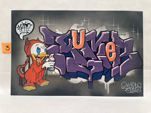 Image of Huey Helloween Vandal Print ***Embellished** 11x 17