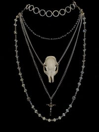 Squirrel Skull Rosary