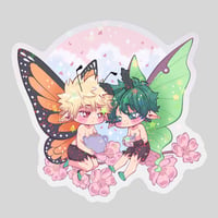 Image 2 of Cherry Fae BakuDeku Star Stickers