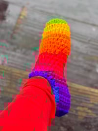 Image 3 of Crochet Footies (2 Pairs)