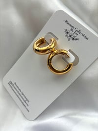 Image 2 of  Chunky rounded hoops 