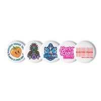 Image 2 of All the goods Set of pin buttons