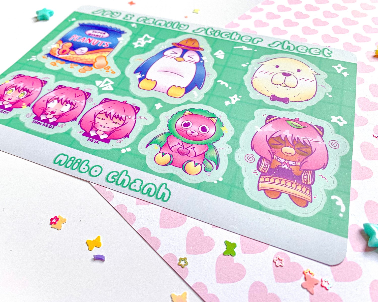 Image of Spy x Family | Sticker Sheet