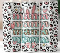 mama bunny 20oz tumbler