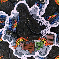 King of the Monsters Sticker