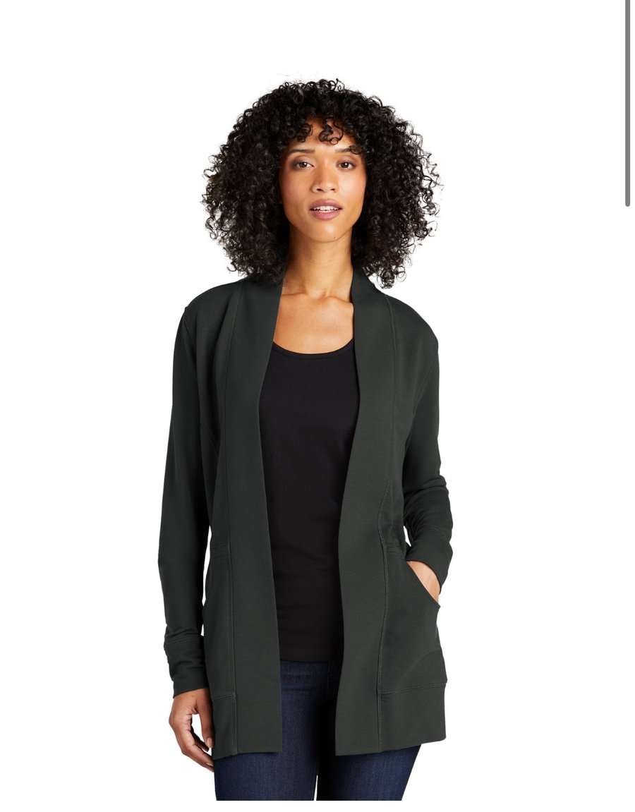 Image of STAFF ONLY Ladies Microterry Cardigan