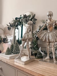 Image 4 of SALE! Antique Silver Ballerinas ( Set or Singles )