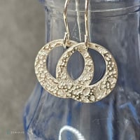 Image 2 of Lulu fine silver drop earrings 