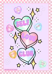 ‘Self love club’ Print