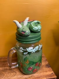 Image 3 of “Dragon my Matcha Boba Tea” Collab w/ Mustard Doodles