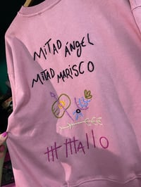 Image 5 of Suadoiro bordado a man. MARUJA MALLO. Feito baixo demanda. Varias tallas!