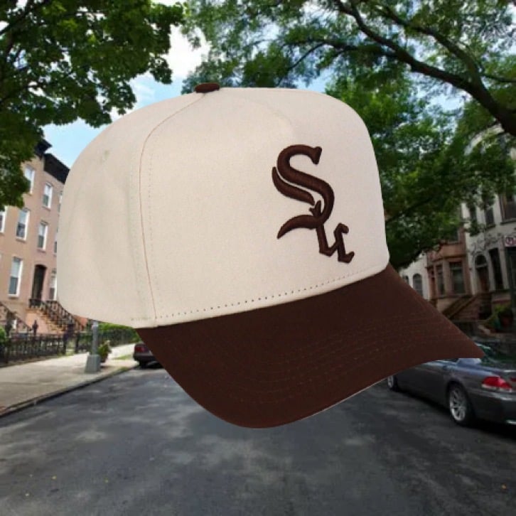 SLC SEVEN ON EIGHT SERIES SNAPBACK - BROWN/CREAM - *preorder*