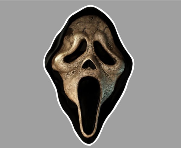 Image of Ghostface Sticker 