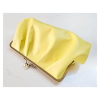Image 5 of Buttercup Pleated Leather Clutch 