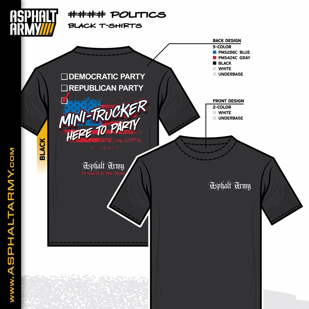 Image of Mini-Trucker Here to Party Shirt