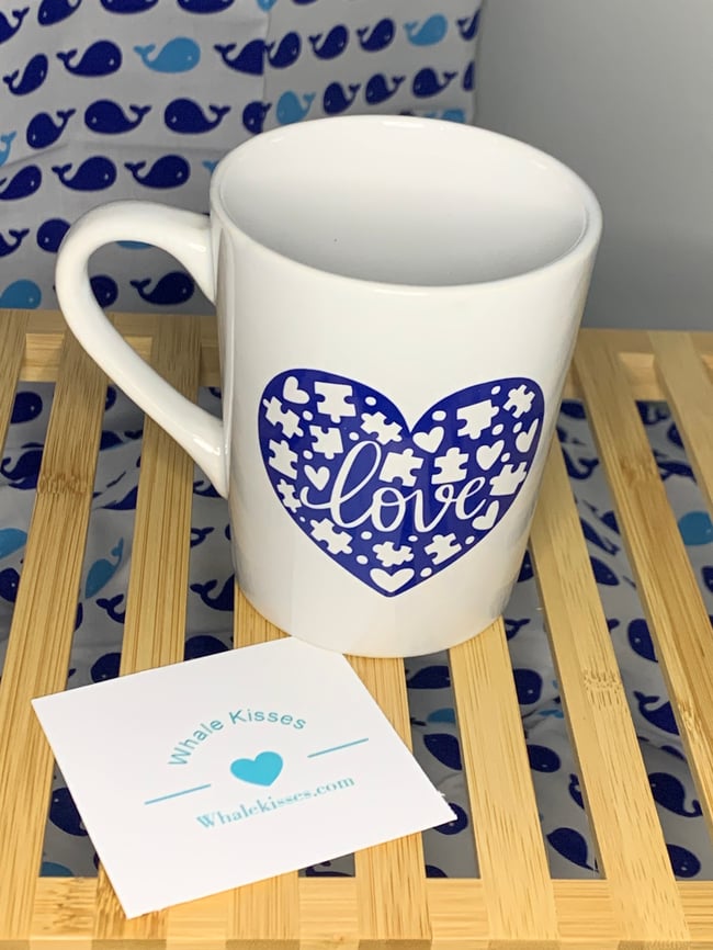 Autism awareness mugs