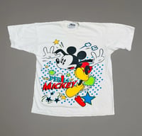 Image 1 of VTG 90s Mickey Mouse Disney Tee Sz L