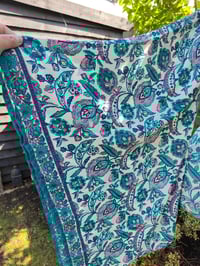 Image 7 of Pefkos co ord sarong set light turquoises jade