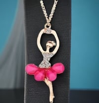 Image 9 of Girls Ballerina Necklace 