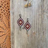 Image 2 of Thicket earrings - Desert no.2