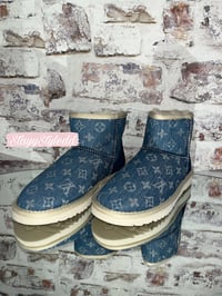 Image 1 of Denim Boots 