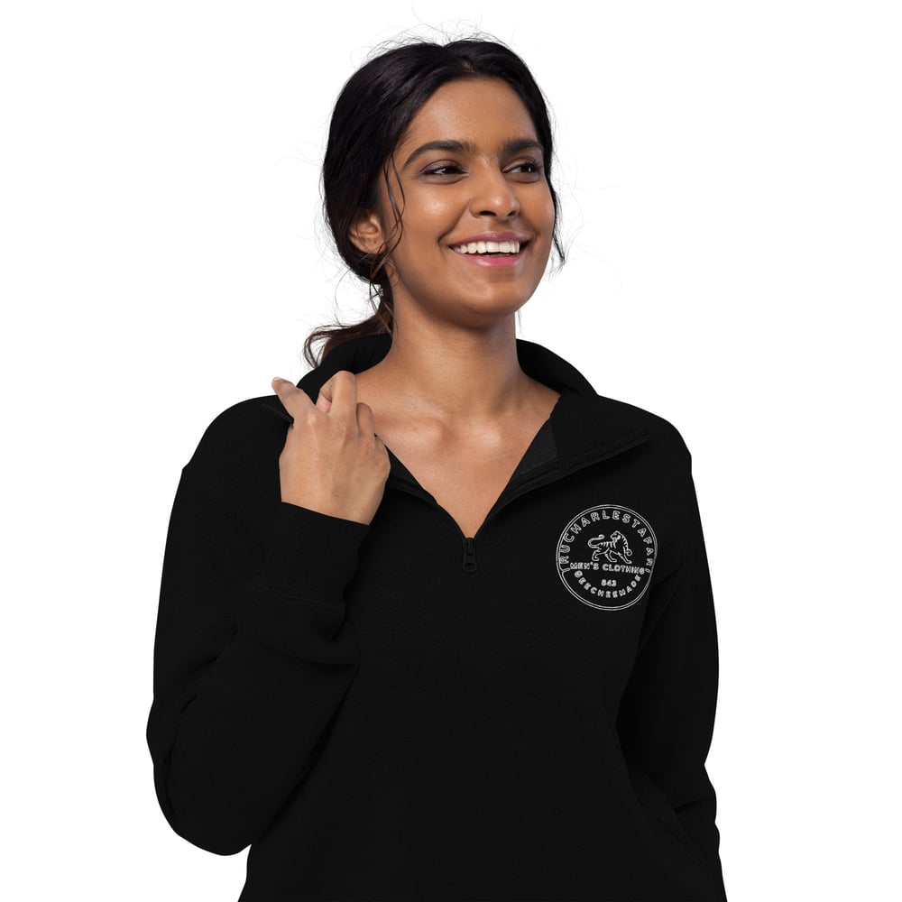 Image of Unisex fleece pullover ladies Ras