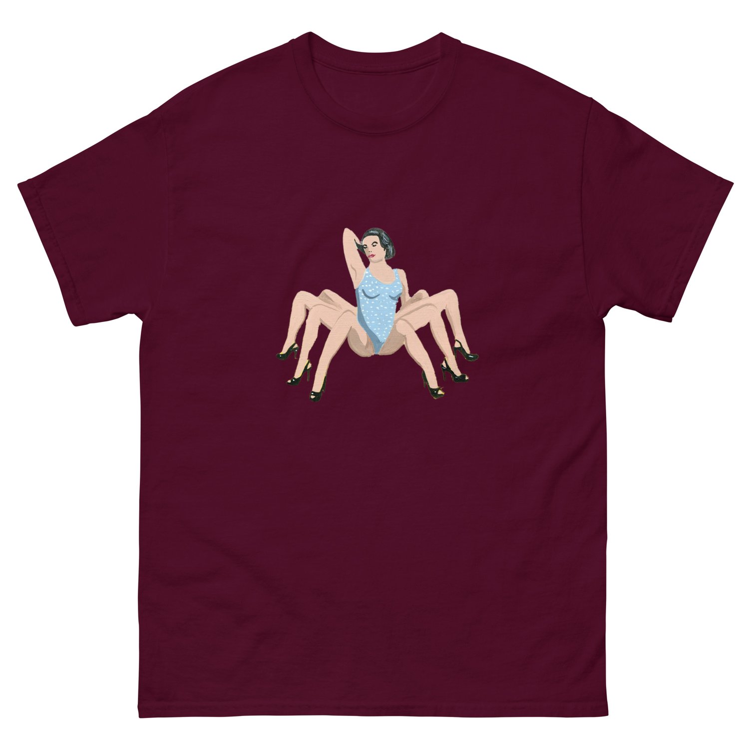 Image of EIGHT LEGGED WOMAN T-SHIRT