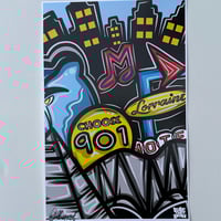 Image 2 of 901 Memphis Print