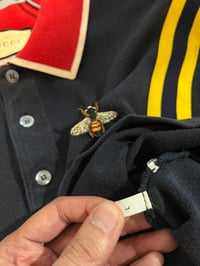 Image 6 of ‘21 Gucci Bee Patch Polo - L