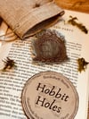 Hobbit Holes - Rosewood & Fresh Leaves Scented Soy Wax Doors 