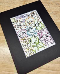 5x7 Paint Sketch - Babies