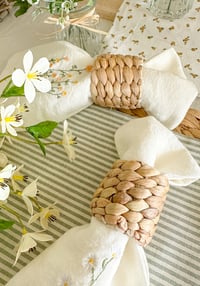 Image 1 of Seagrass Napkin Holders ( set of 2 or 4 )