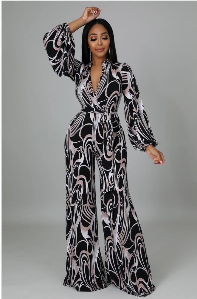 Image of Blurred Lines Jumpsuit 