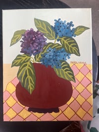 Image 3 of Mini Vase Series 'Hydrangea' Original