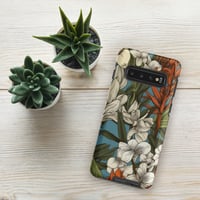 Image 3 of Colorful Botanical Plants Art Nouveau Tough case for Samsung®