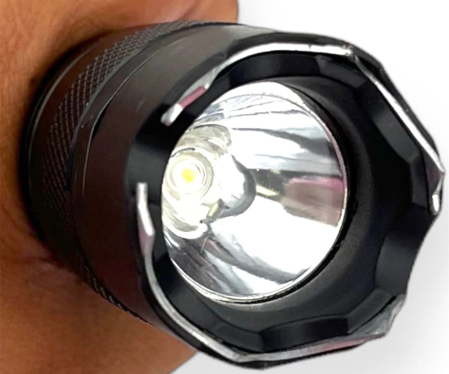 Image of V Stun Gun Flashlight (BLACK)