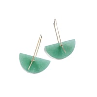 Image 2 of Aventurine Earrings No. 2