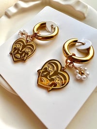 Image 4 of FLOWER BABY EARRINGS