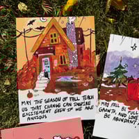 Image 2 of Dear Fall (Art Print Set 4 6x8 Art Prints)