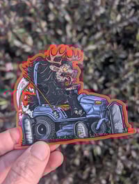 Grim reaper sticker