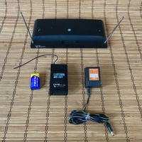 Image 1 of Boss WS-20 & WS-20T • Wireless Guitar System CH10 • 1980s made in Japan • with power adapter