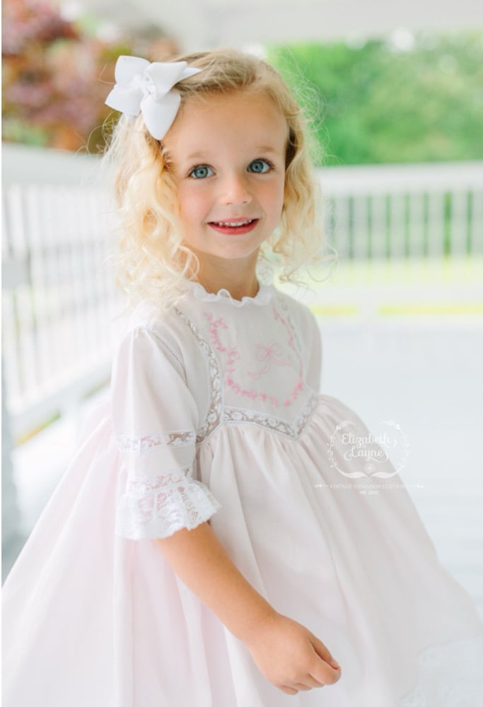 Lily Portrait Dress | Elizabeth Layne Heirloom