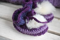 Image 13 of Wool Booties-6-12 months - Handmade in Ireland