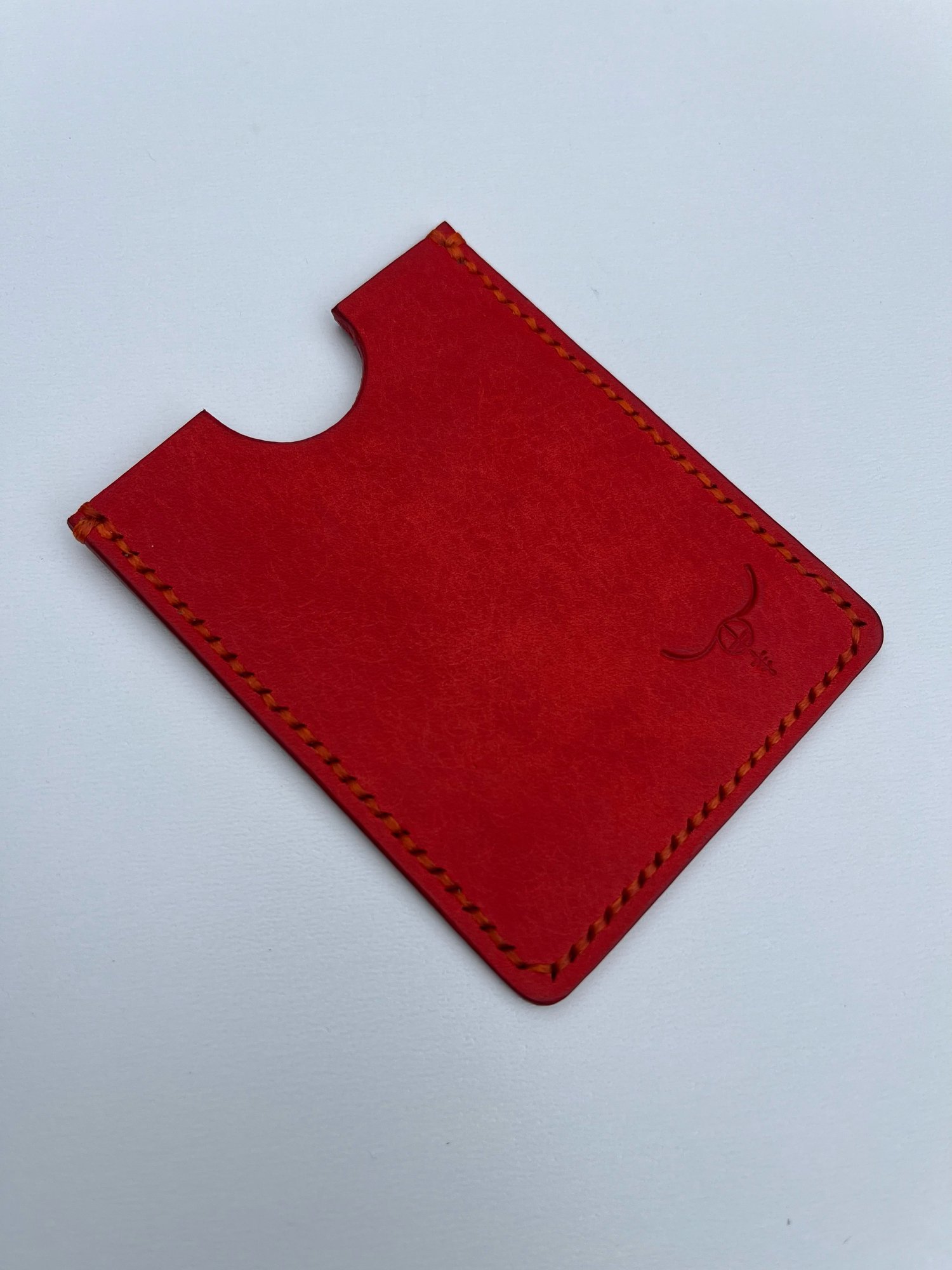 Image of Red Pueblo Cardholder (Blaze Orange)