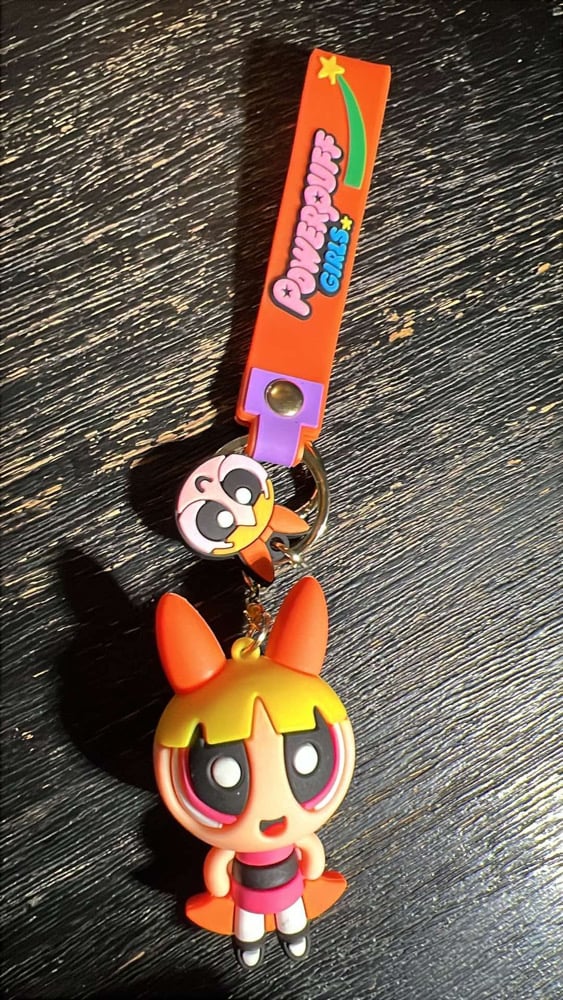 Image of Power Puff Wrislet Keychains 